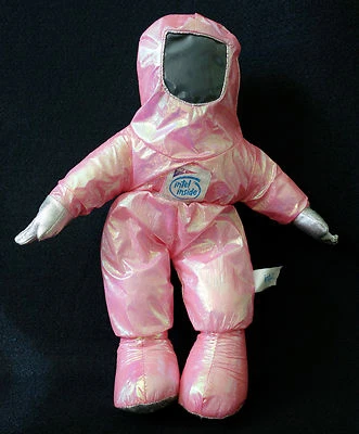 1997 INTEL Inside CORPORATION Advertising Stuffed Astronaut Space Pink Doll Toy - Image 1 of 4