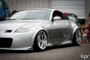 Fender Flares for Nissan 350Z Wide Body Kit JDM Arch Extensions 3.5" 90mm 4pcs - Picture 1 of 4