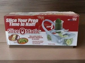 Slice-O-Matic Fruit & Vegetable Food Slicer As Seen On TV Brand New Sealed - Picture 1 of 12