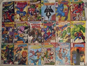 19 Spider-Man Woman Comic Book Lot Kingpin Ultron Juggernaut Lizard Hulk - Bild 1 von 2
