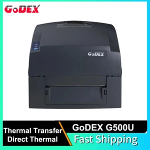 GODEX G500U 203dpi USB Thermal Transfer & Direct Thermal Lable Barcode Printer - Bild 1 von 12