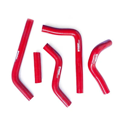 For SUZUKI RMZ450 RMZ 450 2008-2017 Red Silicone Radiator Hose 2009 2010 2011  — 第 1/4 张图片