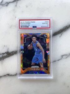 Isaiah Roby 2019 Panini Prizm Orange Ice Basketball Card #283 Rookie PSA 10 - Picture 1 of 2
