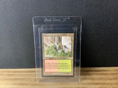 MTG Wooded Foothills Onslaught  Magic 330/350 Rare Top Shelf Mint By Jon Jons - Image 1 of 2