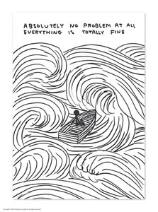 David Shrigley Brainbox Candy Postcard Funny Comedy Humour Cheeky Joke - Picture 1 of 1