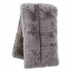 Microwaveable Faux Fur Body Wrap with Lavender Aroma - Picture 1 of 2