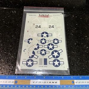 AEROMASTER SP48-09 TOKYO RAIDERS 1/48 DECALCOMANIA usata, manca 1 decalcomania - Foto 1 di 16
