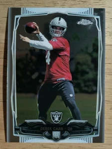 Topps 2014 cromo #115A Derek Carr radiocontrol - Imagen 1 de 2