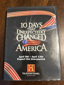 History Channel, 10 Days That Unexpectedly Changed America, DVD 2006 - Picture 1 of 3
