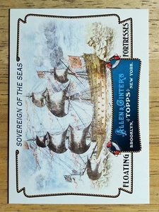 2011 Topps Allen and Ginter Floating Fortresses #FF5 Sovereign of the Seas - Bild 1 von 2