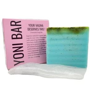 Yoni Bar4Women's Soap pH Balanced, Moisturizing, Comes with Foaming Net - Picture 1 of 6