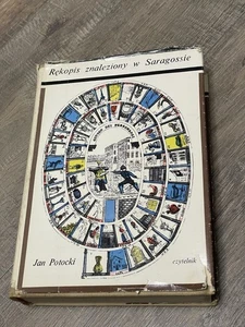 Rekopis Znaleziony W Saragossie - Jan Potocki Hardcover 1965 Polish Book - Read - Picture 1 of 14