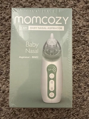 Aspirador nasal Momcozy Baby BN02, 3 niveles de succión eléctrico con luz calmante... Foto 1 de 2