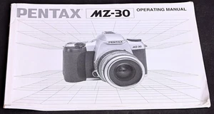 Original Pentax MZ-30 Camera User Manual 1999 Edition - Excellent - Picture 1 of 3