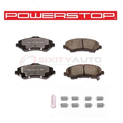 PowerStop Front Disc Brake Pad & Hardware Kit for 2008-2016 Chrysler Town & jz Foto 1 de 4