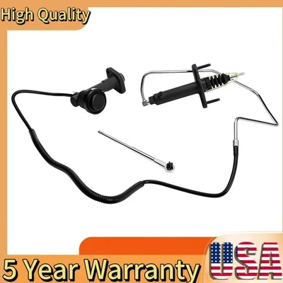 1992-1995 For Chevy GMC Truck 1500 2500 Clutch Master & Slave Cylinder Assembly Foto 1 de 4