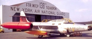 Northrop F-89 Scorpion USAF 318th Fighter Interceptor Squadron Wood Model 1/48 - Picture 1 of 10