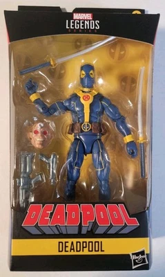 Figura de acción Marvel Legends Deadpool X-Men traje azul 6 pulgadas ¡sellada! Envío rápido Foto 1 de 3