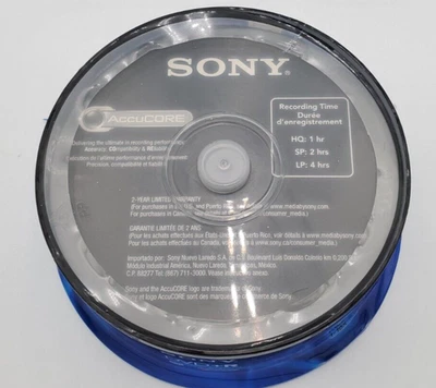 Sony DVD+R Husillo 25 Pack 4.7GB 120 Min 1-16X Nuevo Caja Abierta Foto 1 de 4