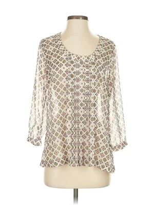 Blusa mujer Fossil marfil manga 3/4 S Foto 1 de 4