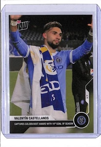2021 TOPPS NOW MLS #189 VALENTIN CASTELLANOS - PRINT RUN 88 - GOLDEN BOOT AWARD! - Picture 1 of 2