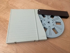 Ancien moulinet Posso pour film avec étui plastique - Photo 1/2