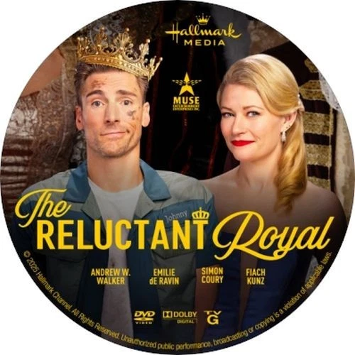 The Reluctant Royal (DVD, 2025) Hallmark Romance Comedy TV Movie RARE NEW HTF - Image 1 of 1