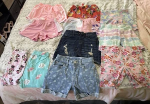 Lot of Girls Shorts/Leggings Lot 7-8 Justice Champion Old Navy Adidas + More!!!! - Picture 1 of 18