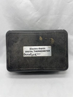 TERMÓMETRO DIGITAL COOPER SH66A INSTRUMENTO ELECTRO-THERM EN ESTUCHE Funcionando Foto 1 de 4