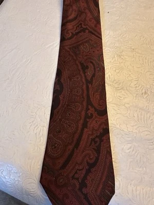 GIANNI VERSACE 100% SILK PAISLEY 90's NECKTIE Foto 1 de 3