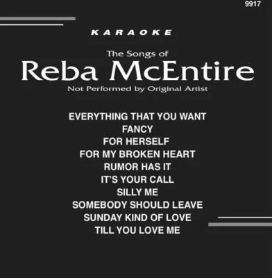 Karaoke CD+G Country Reba McEntire Backstage 9917 NEW,In Original black Sleeve - Image 1 of 2