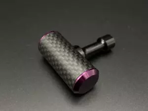 Nash GT Scope Carbon handle conversion with coloured ends - Picture 1 of 16