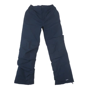 Lands End Snow Pants Youth Kids 14S Navy Insulated Winter Ski Snowboard Sledding - Picture 1 of 15