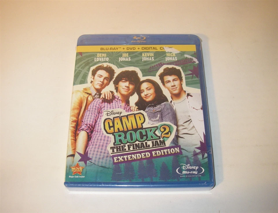 BRAND NEW CAMP ROCK 2 THE FINAL JAM EXTENDED EDITION BLU RAY MOVIE A3383 Foto 1 de 1