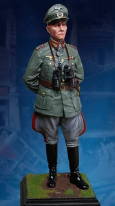 COLLECTORS SHOWCASE WW2 GERMAN CS60012 GENERAL ERWIN ROMMEL STATUE MIB - Picture 1 of 1
