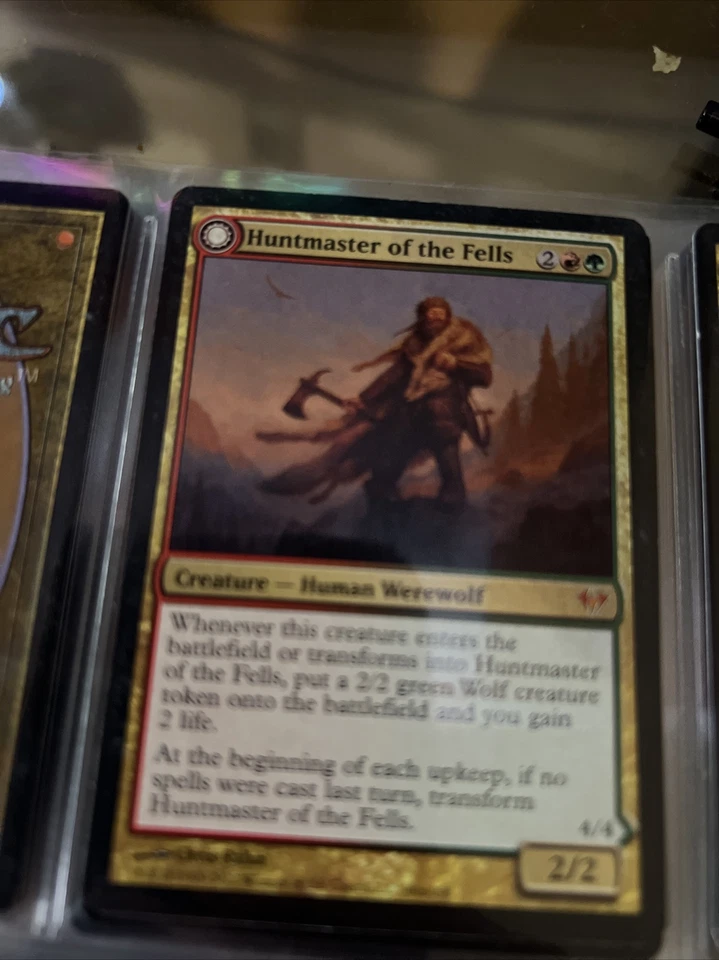MTG Huntmaster of the Fells   Ravager of the Fells Dark Ascension NM English  - Image 1 of 1