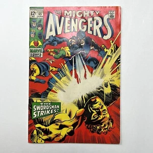 The Avengers # 65 Hawkeye Origin Swordsman Strikes Marvel Comics - Picture 1 of 15