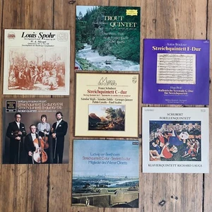 STREICHQUINTETT 7x LP Klassik Sammlung Classic Collection Schallplatten - Picture 1 of 17