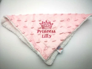 Personalised Baby Soft Dimple Comforter Taggy taggie tag Blanket NEW 2019 j4b - Picture 1 of 4