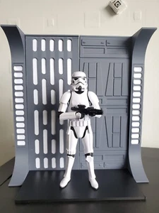 Display Stand for Star Wars Black Series Figures Diorama 1/12 Scale Death Star - Picture 1 of 14