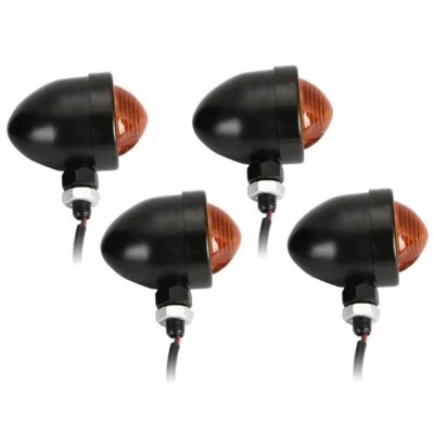 4PC Motorcycle Turn Signal Light For Suzuki Intruder Volusia VS VL 800 1400 1500 - Image 1 of 4