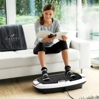 Vibration Platform Plate Whole Body Exercise Fitness Massager Machine Slim - Image 1 of 4