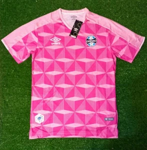 Gremio Official Soccer Jersey UMBRO Brazil 2019-2020 Away Pink - Picture 1 of 1