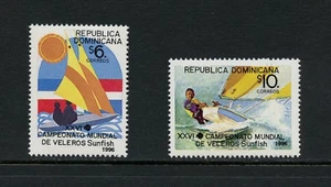 O816  Dominican Republic 1996   sailing    2v.  MNH - Picture 1 of 1