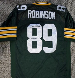 Autographed Dave Robinson Green Bay Custom Jersey  - COA included - Picture 1 of 1