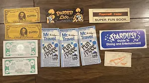 Vintage 1983 Las Vegas Casinos - Assortment of Paper/Coupons Memorabilia - Picture 1 of 13