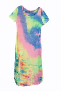 Shein Big Girls Body Con Short Sleeve Dress Size 140 (10) - Picture 1 of 3