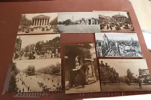 acht tolle alte Karten - 1910-20 meist aus Großbritannien - London - Bild 1 von 6