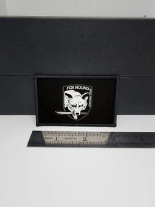 Fox hound or Outer Heaven Metal Gear Morale Patch Tactical 2x3 inch - Picture 1 of 2