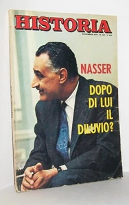 HISTORIA - ANNO 14 - N. 156 - NOVEMBRE 1970 (Cino Del Duca) GAMAL ABDEL NASSER - Imagen 1 de 3